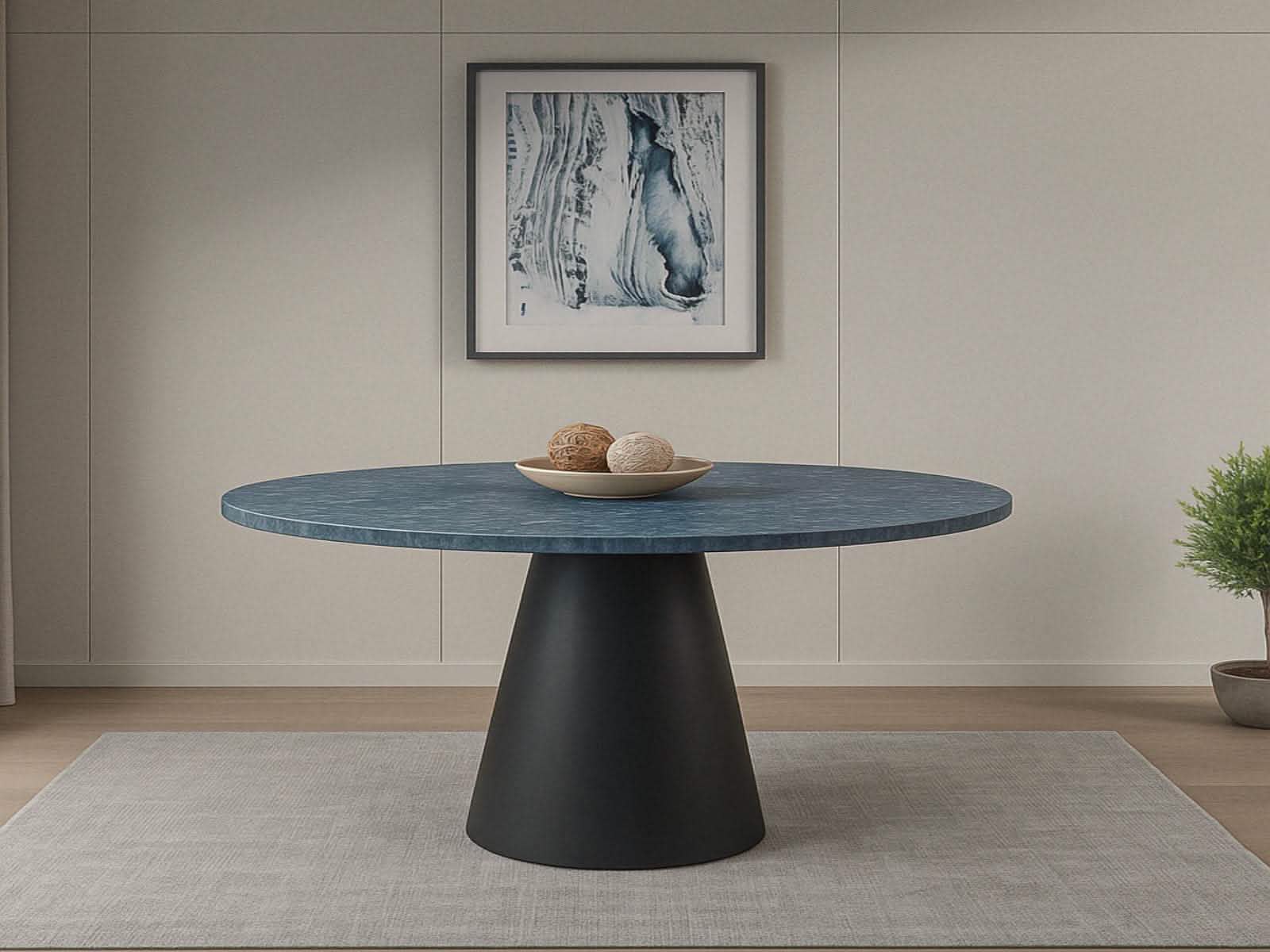 Mesa Comedor Jasper Piedra Azul