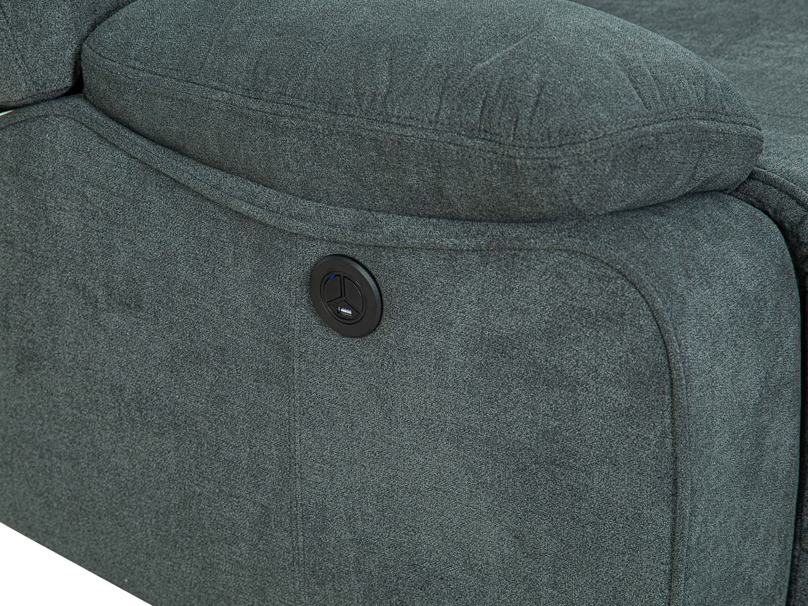 Sala Audrey Power Modular #Color_DarkSlateGray-Charcoal