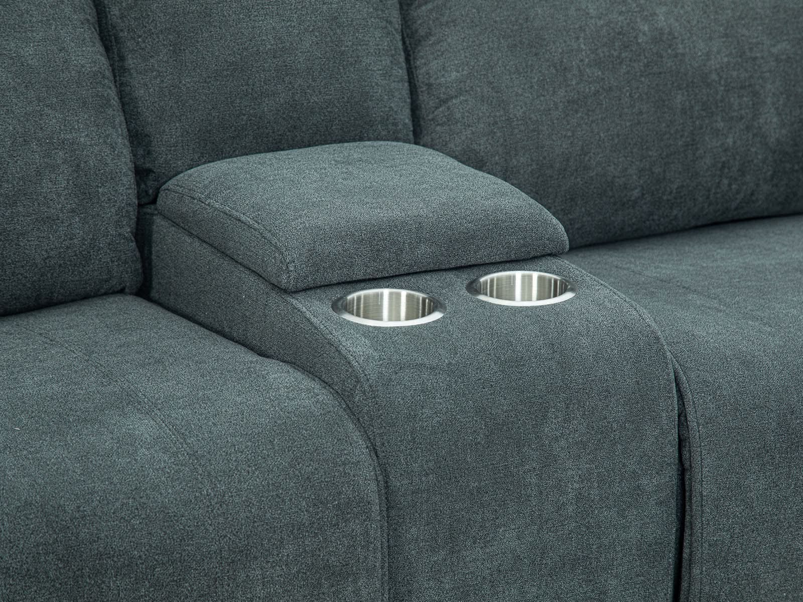 Sala Audrey Power Modular #Color_DarkSlateGray-Charcoal