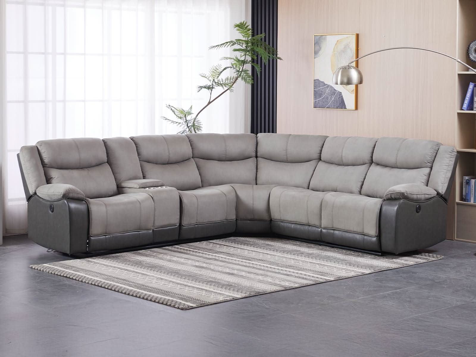 Sala Audrey Power Modular #Color_LightGrey-Gris