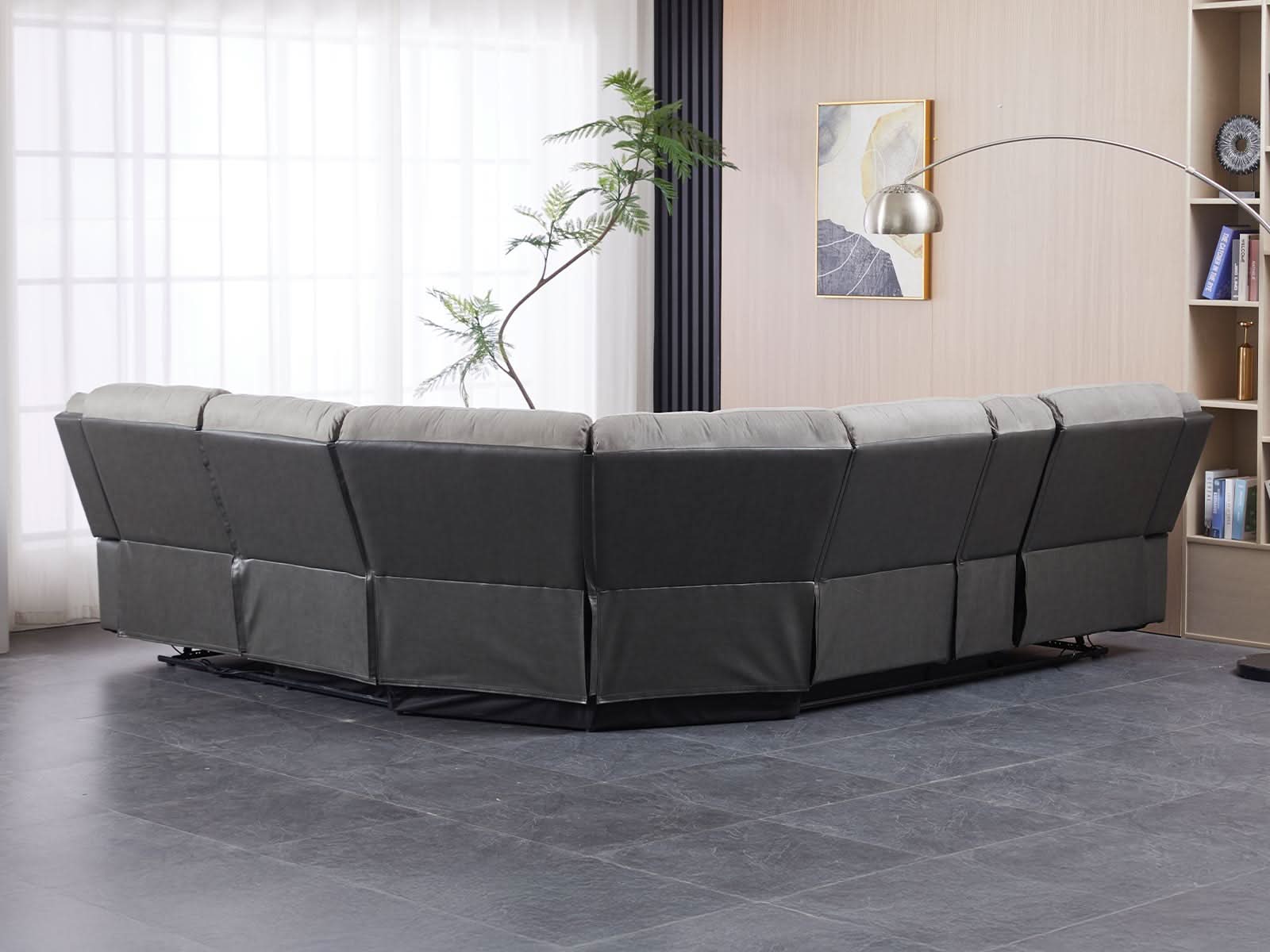 Sala Audrey Power Modular #Color_LightGrey-Gris