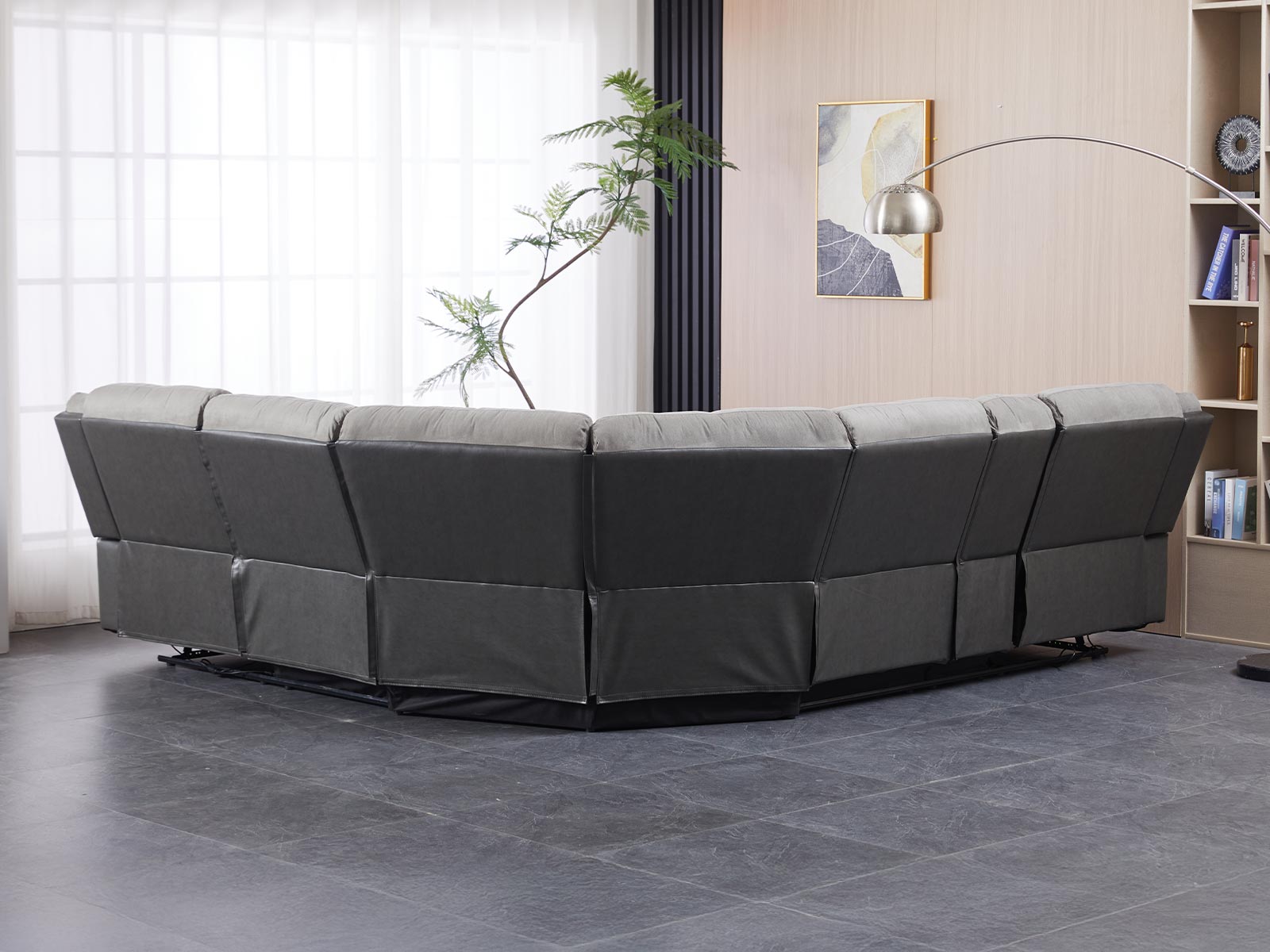Sala Audrey Power Modular #Color_LightGrey-Gris
