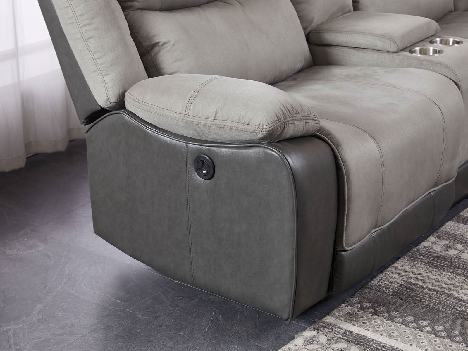 Sala Audrey Power Modular #Color_LightGrey-Gris