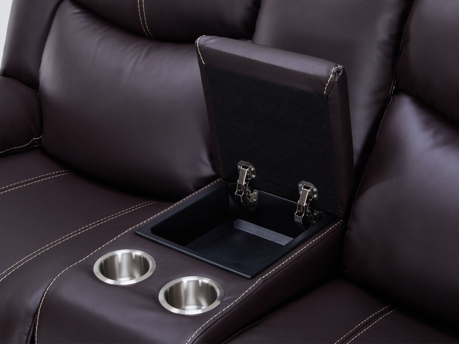 Loveseat Power Recliner Kimberly #Color_Brown"PM103-4"