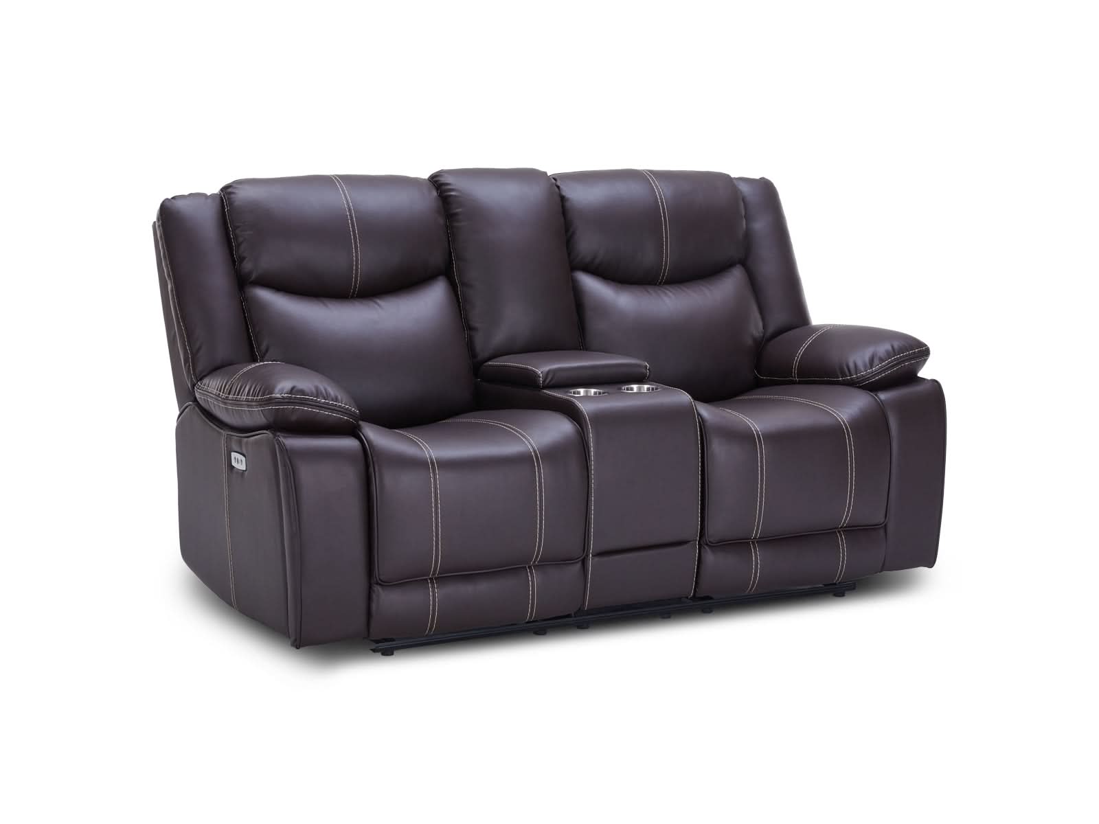 Loveseat Power Recliner Kimberly #Color_Brown"PM103-4"