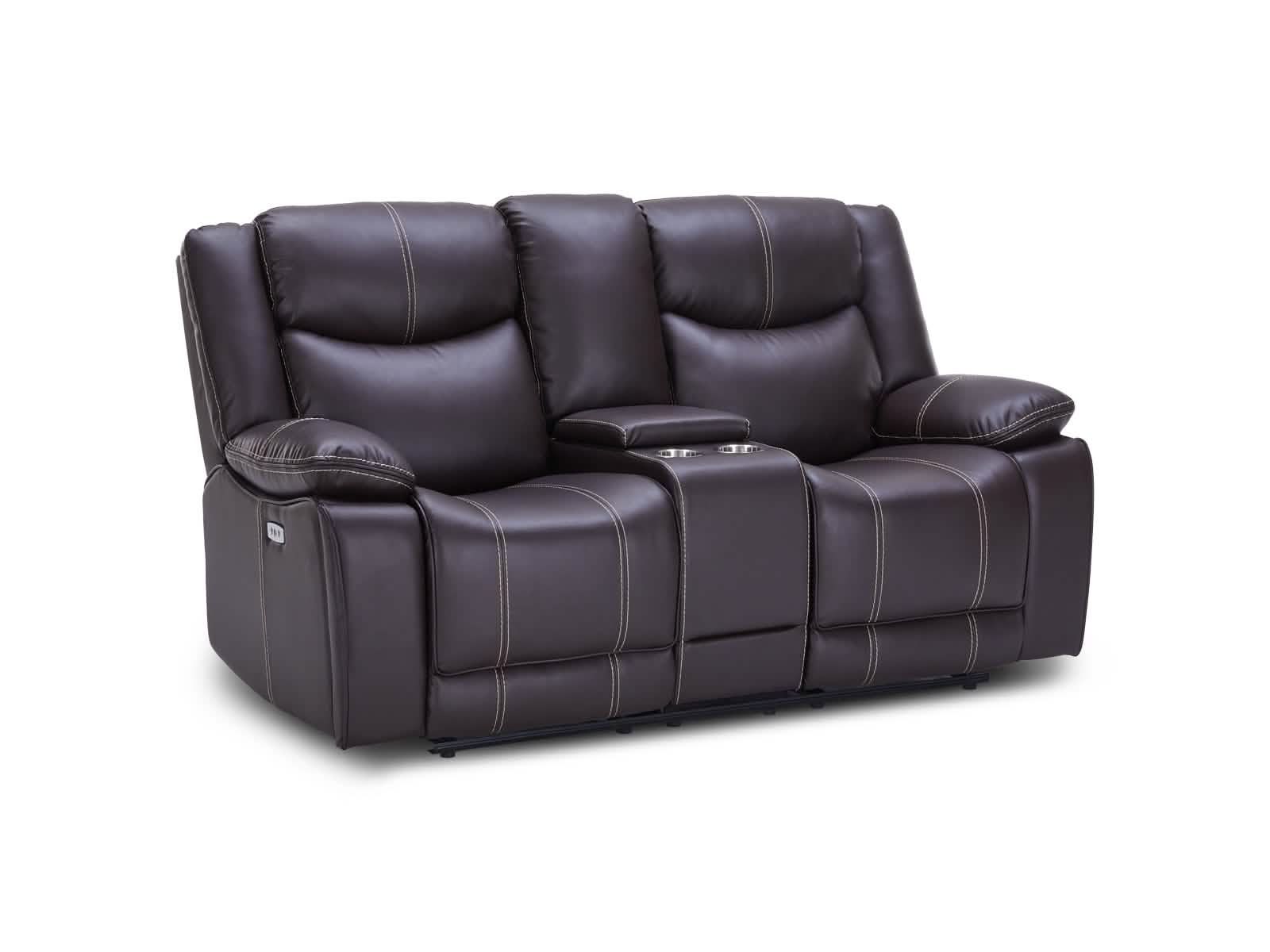 Loveseat Power Recliner Kimberly #Color_Brown"PM103-4"