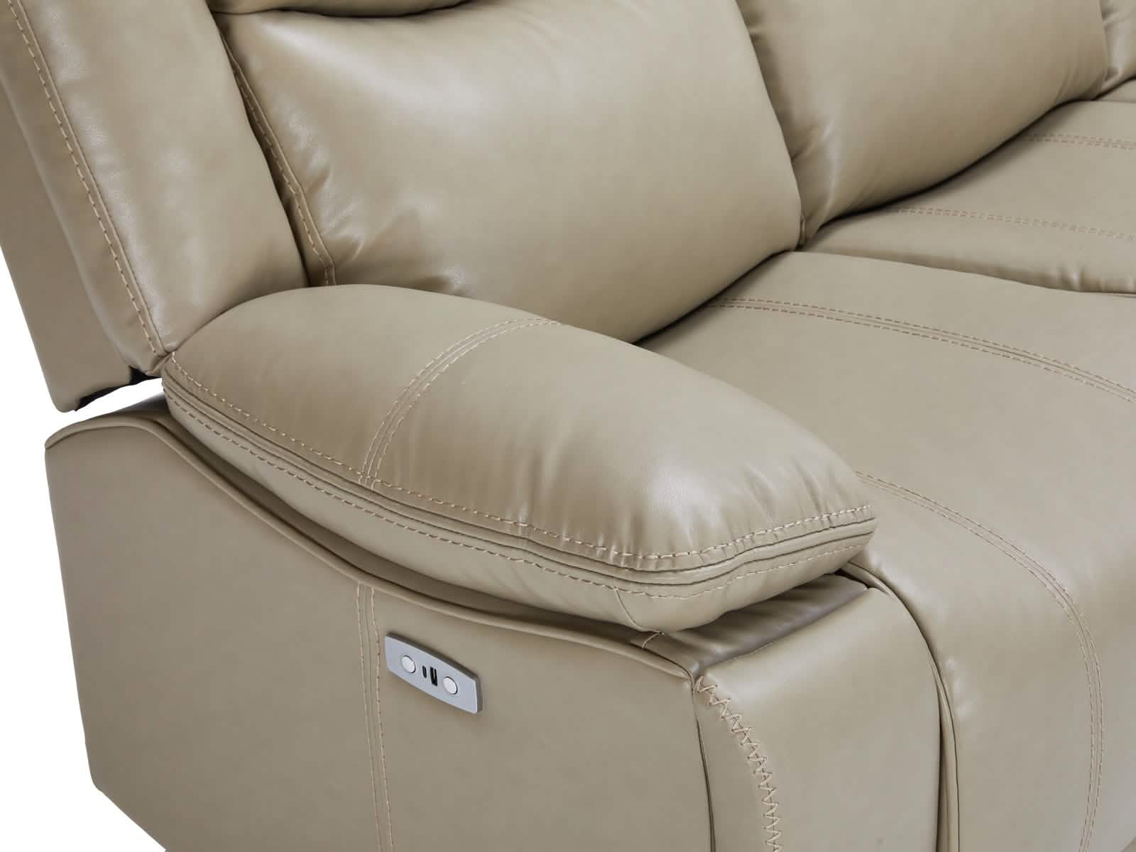 Loveseat Power Recliner Kimberly #Color_Beige"PM103-3" #Color_Beige"PM103-3"