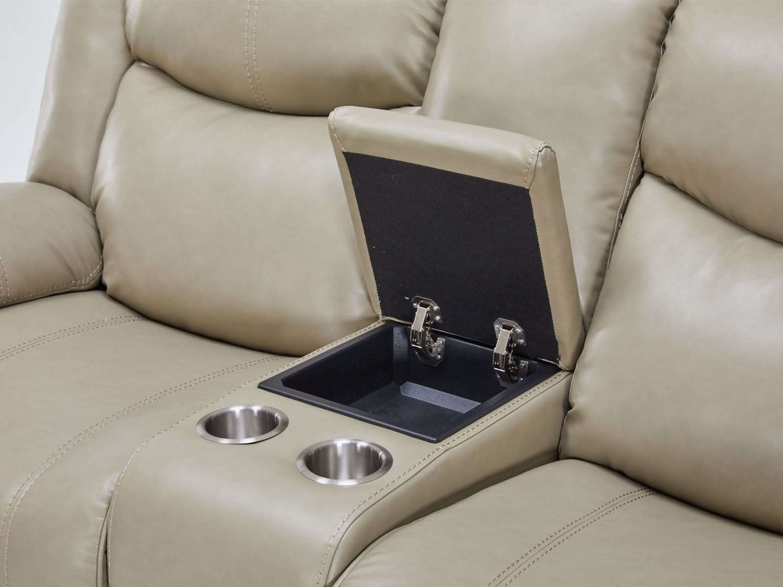 Loveseat Power Recliner Kimberly #Color_Beige"PM103-3" #Color_Beige"PM103-3"