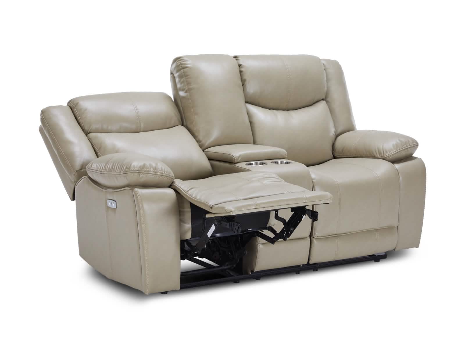 Loveseat Power Recliner Kimberly #Color_Beige"PM103-3" #Color_Beige"PM103-3"