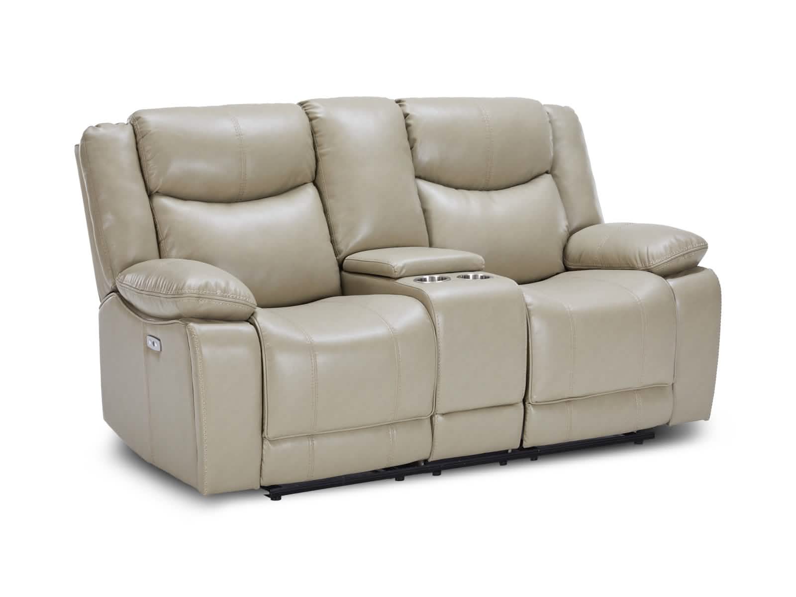 Loveseat Power Recliner Kimberly #Color_Beige"PM103-3" #Color_Beige"PM103-3"