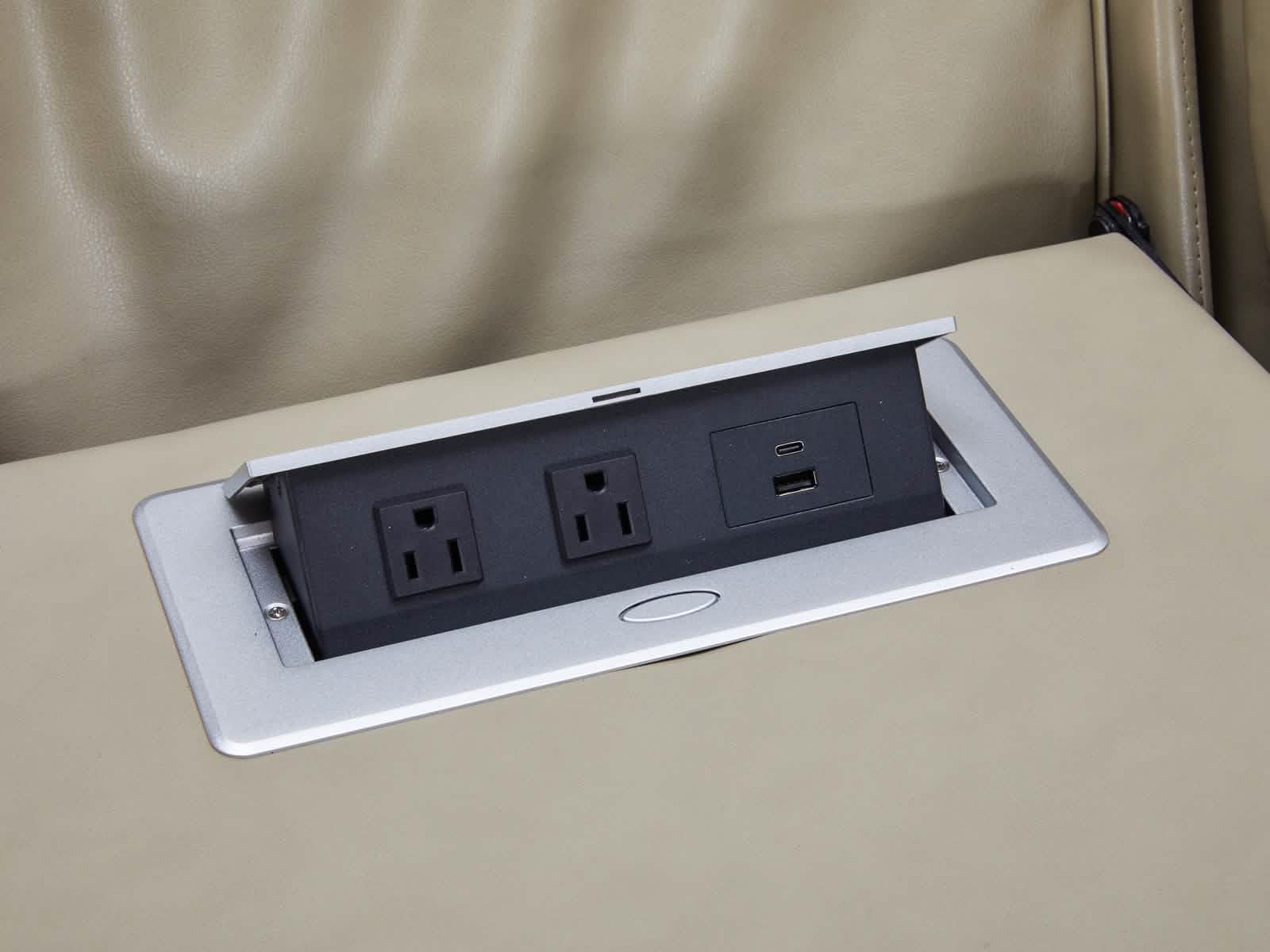 Sofa Power Recliner Kimberly #Color_Beige"PM103-4"