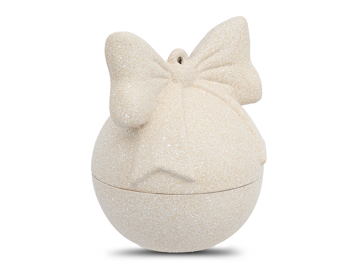 Bombonera Bombillo Lazo Navidad 20 Cm