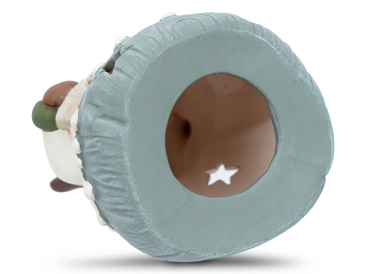 Figura Linterna Reno Navidad