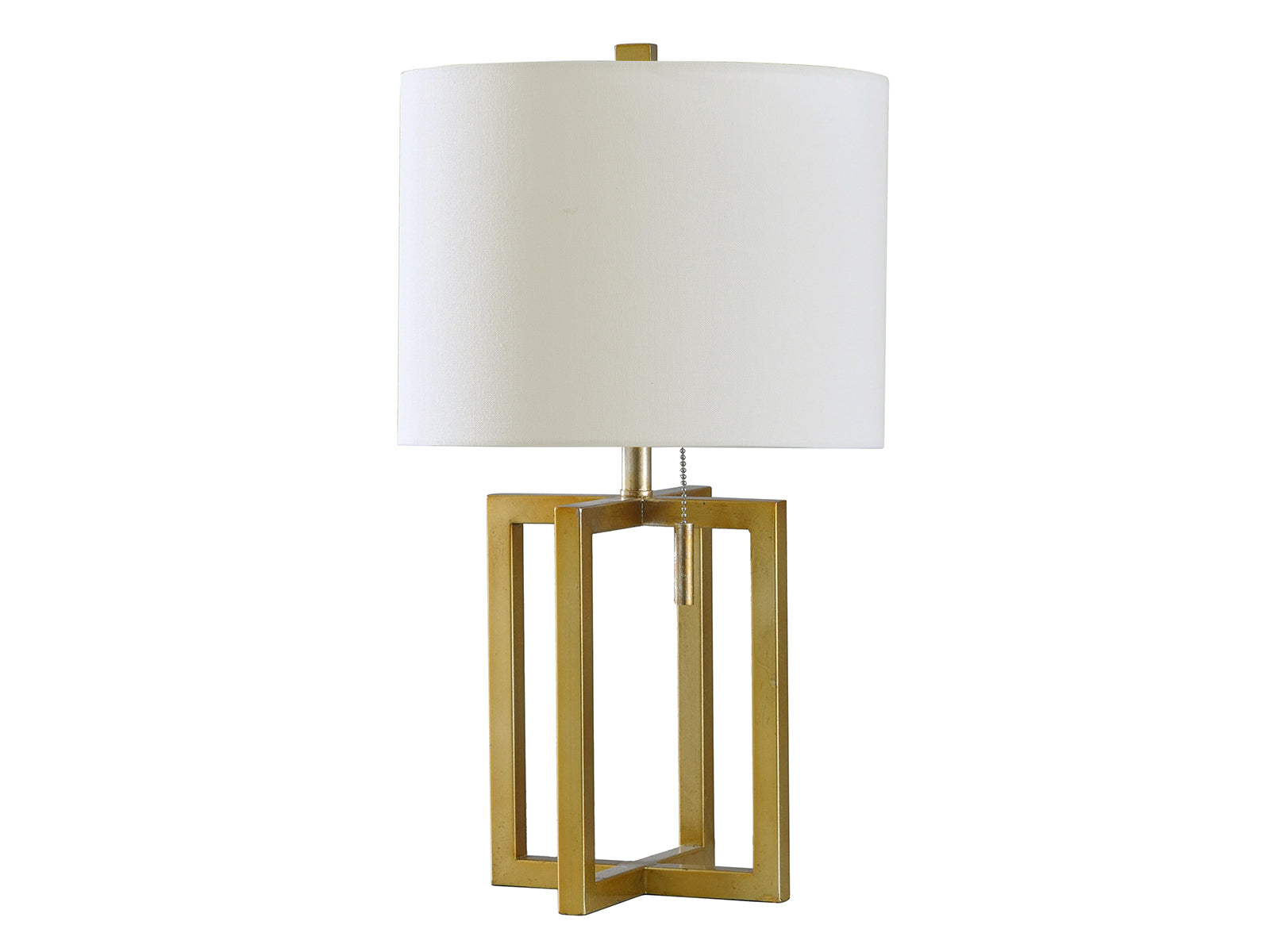 Lampara De Mesa Dorado Metal