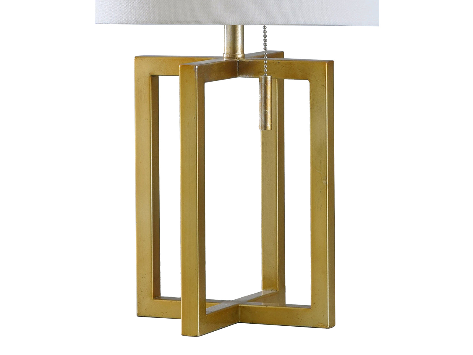 Lampara De Mesa Dorado Metal