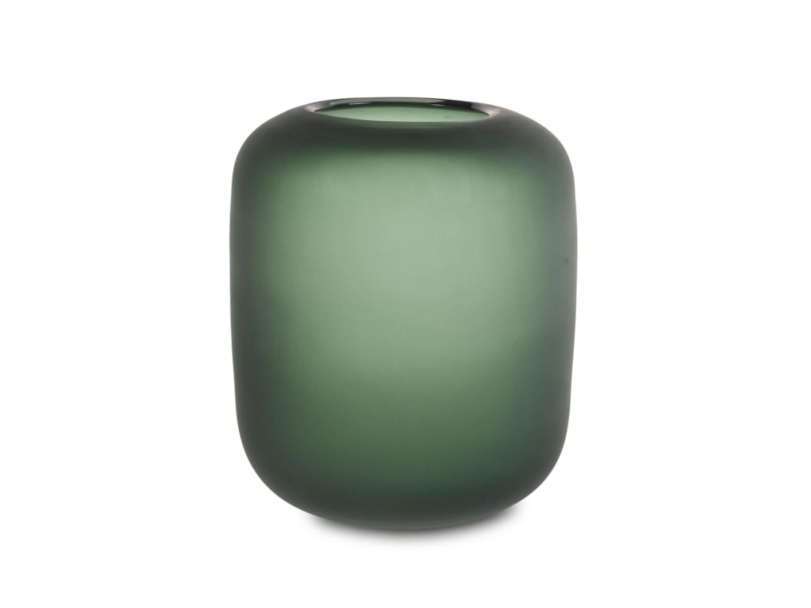 Florero 16X20 Cm Verde