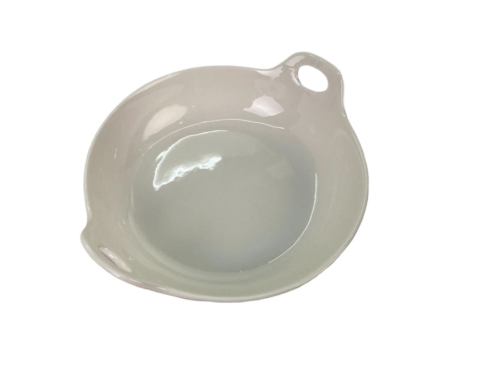 Bandeja de Ceramica Blanca