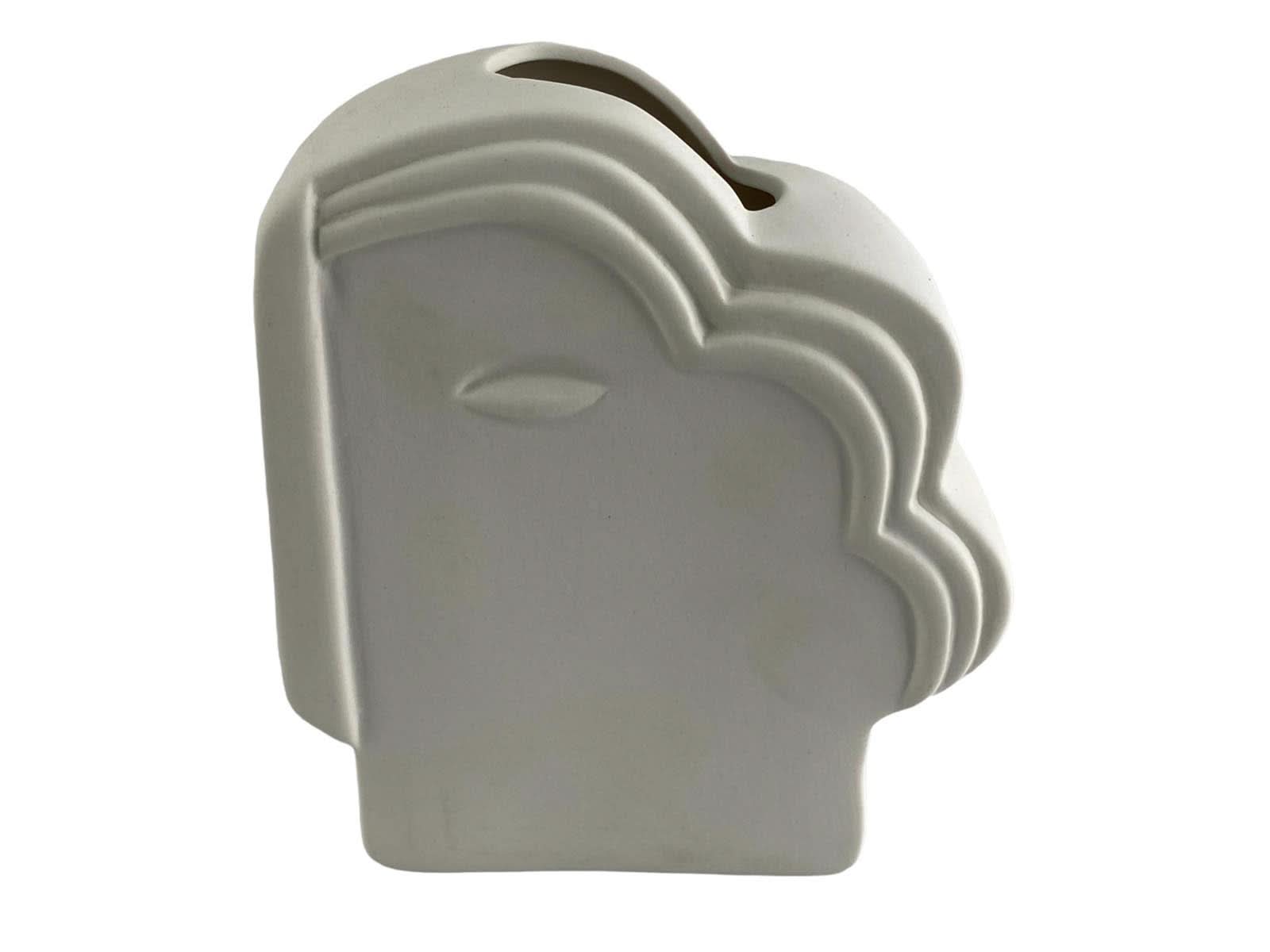 Florero 15cm C/Blanco