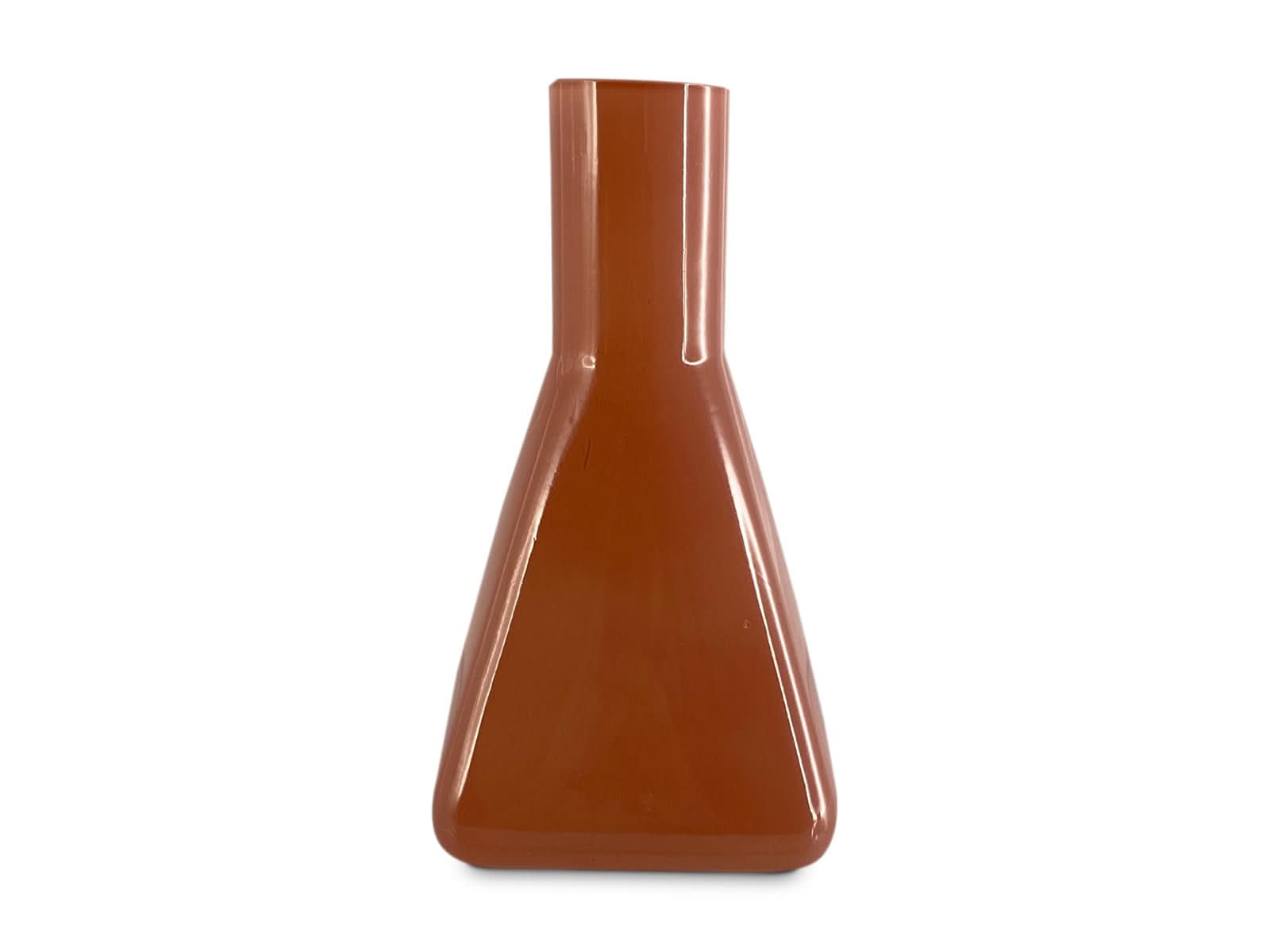 Florero Cerámica 15Cm Naranja