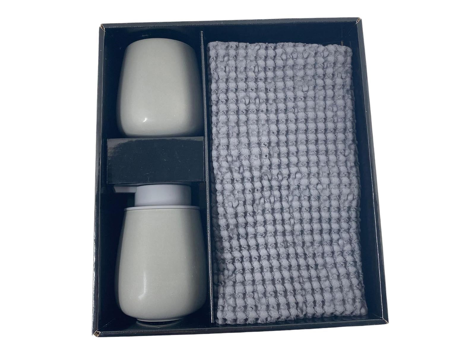 Set X 3 Accesorios Baño Azul