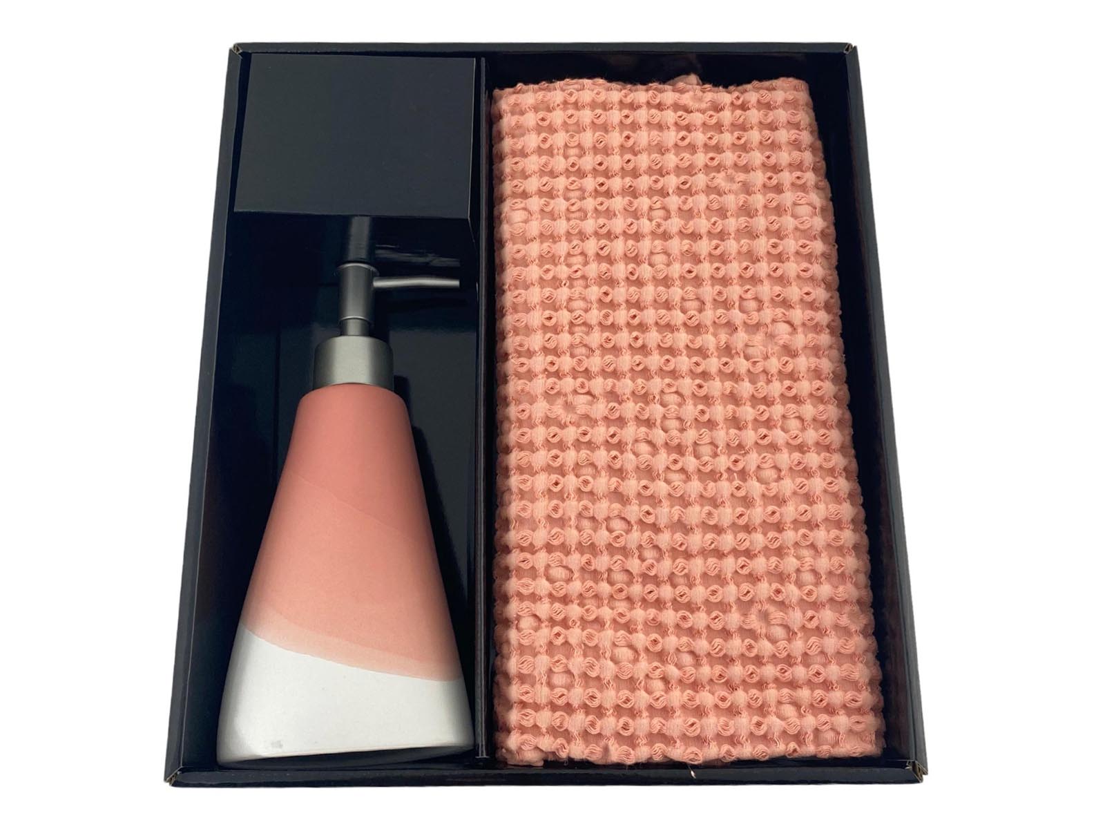 Set X 2 Accesorios Baño Rosa