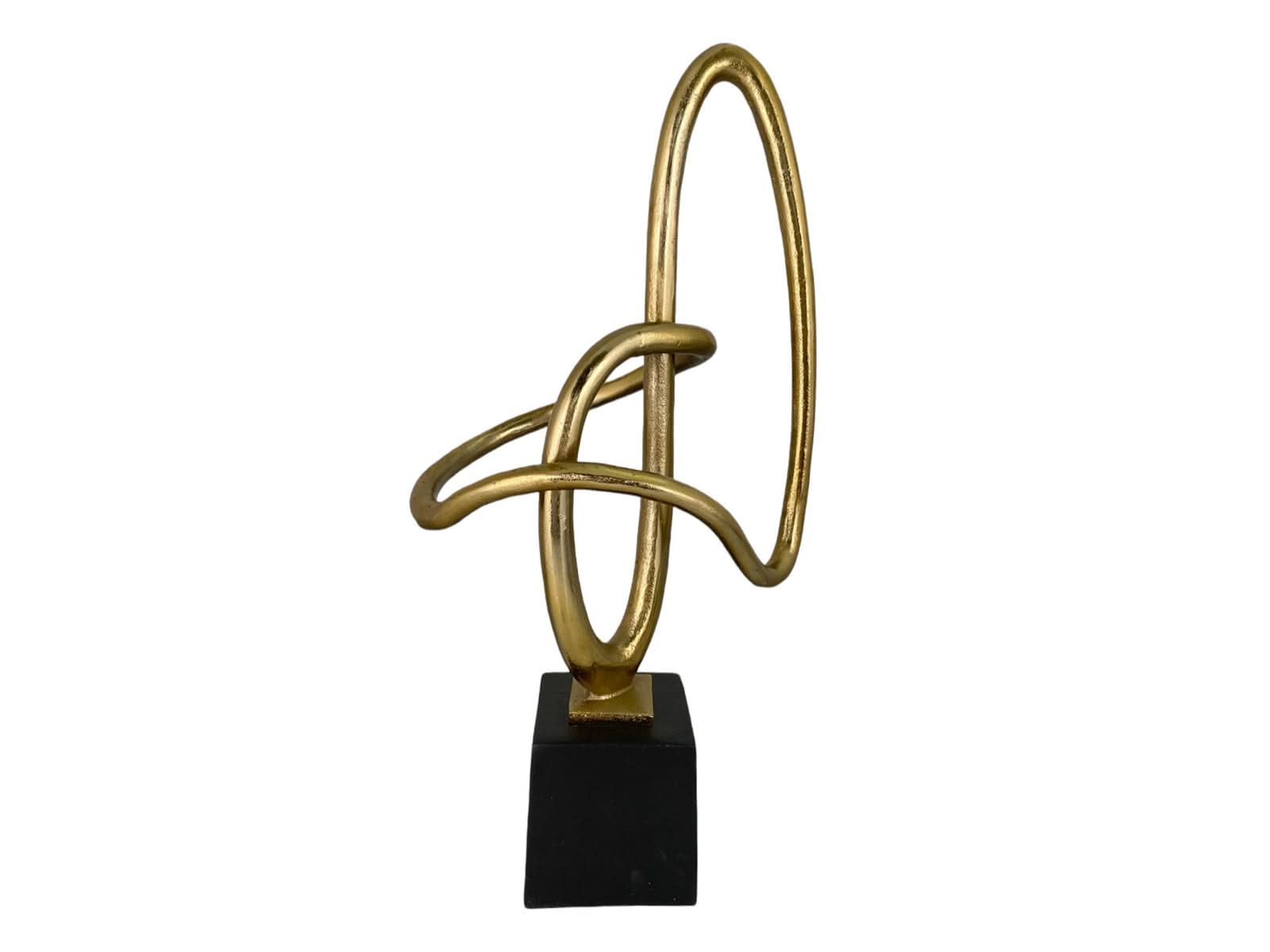 Figura Aluminio Dorado 50cm