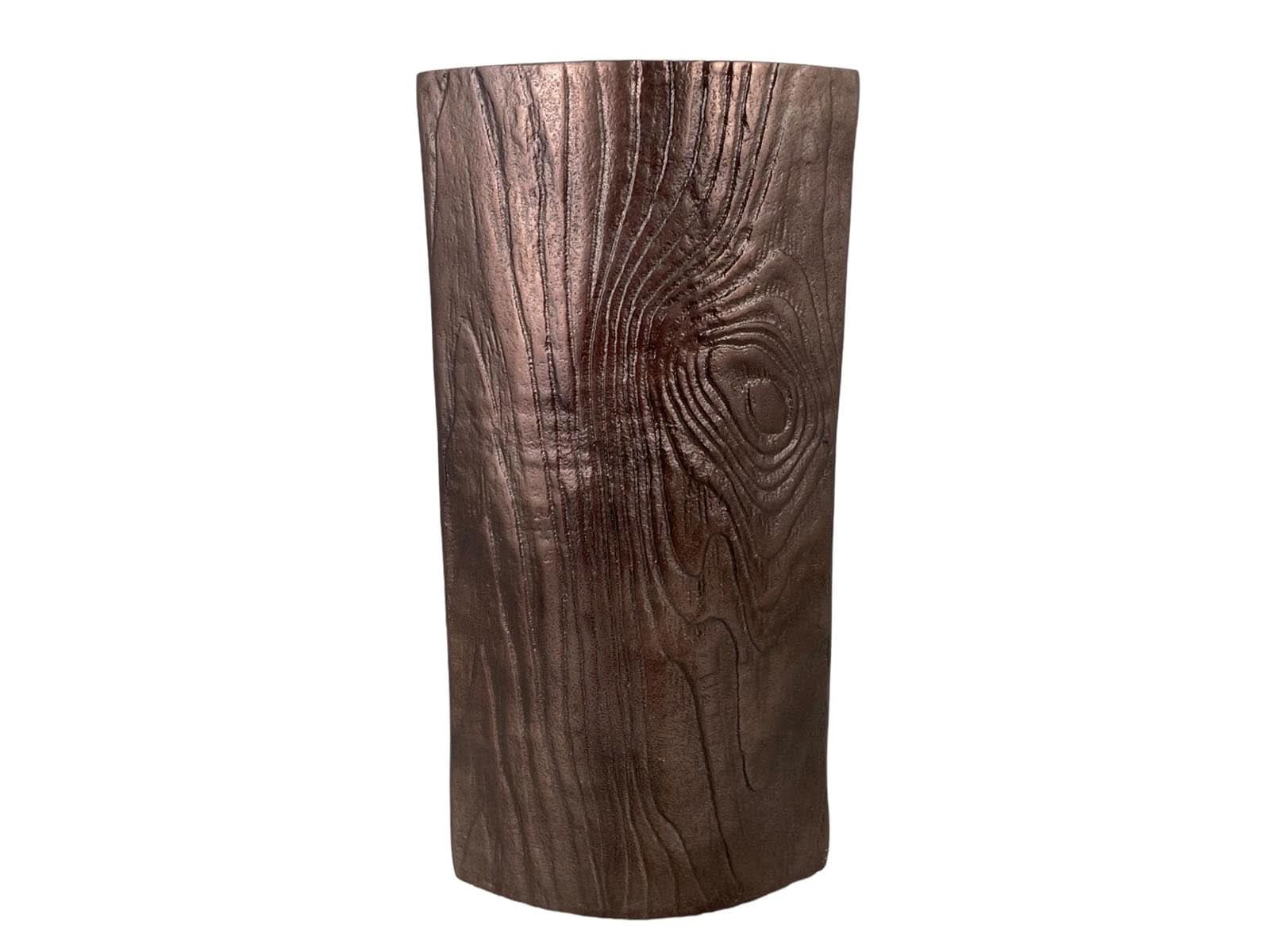 Florero Aluminio Cafe