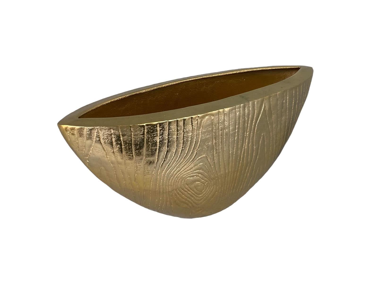 Florero Aluminio Dorado