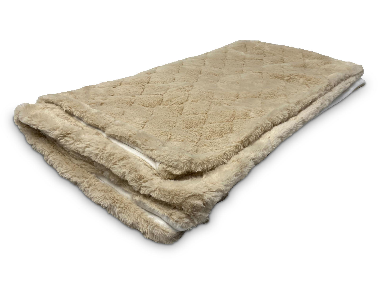 Manta Poliester 120X150Cm Beige