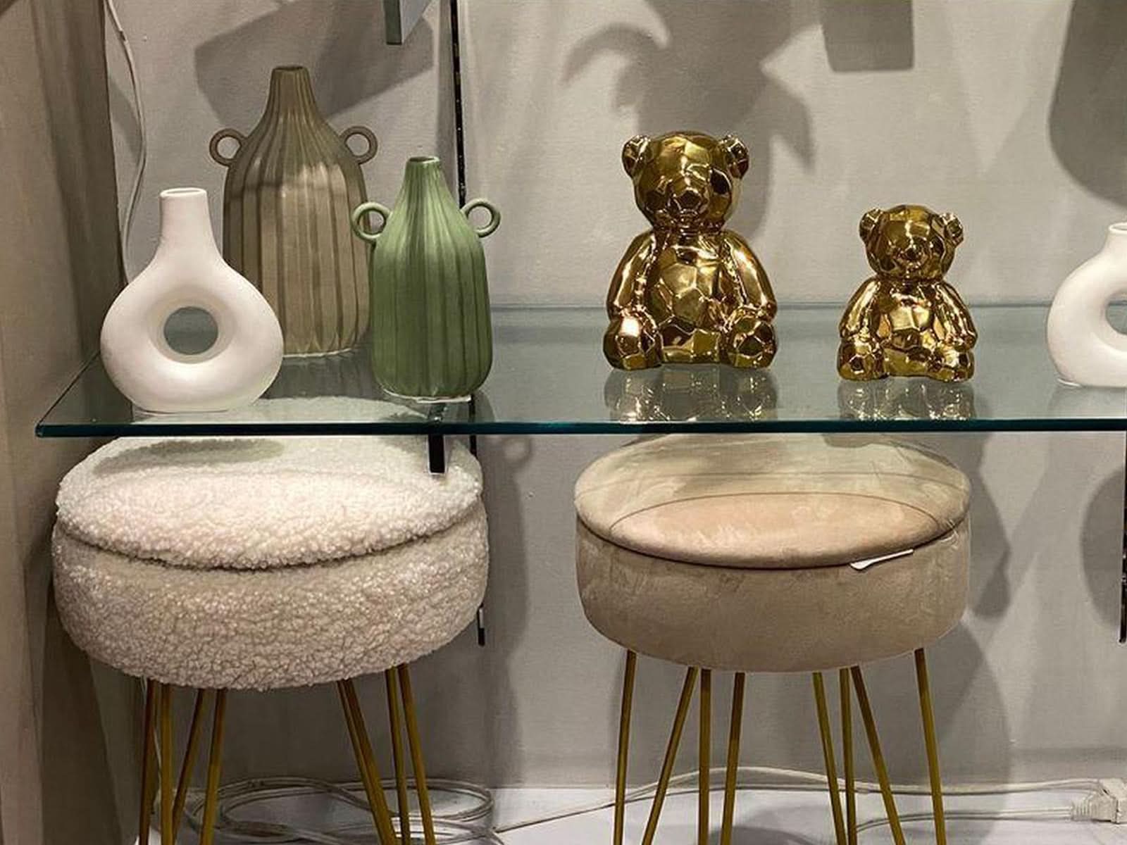 Florero Ceramica Verde