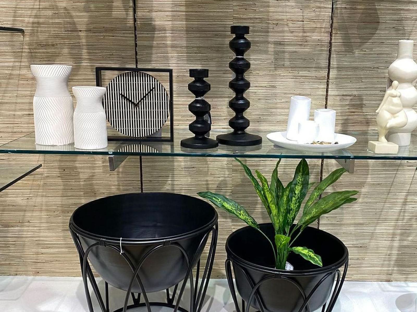 Florero Porcelana Blanco 15 cm