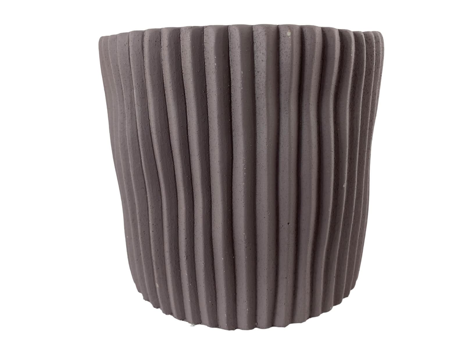 Maceta Cemento Gris