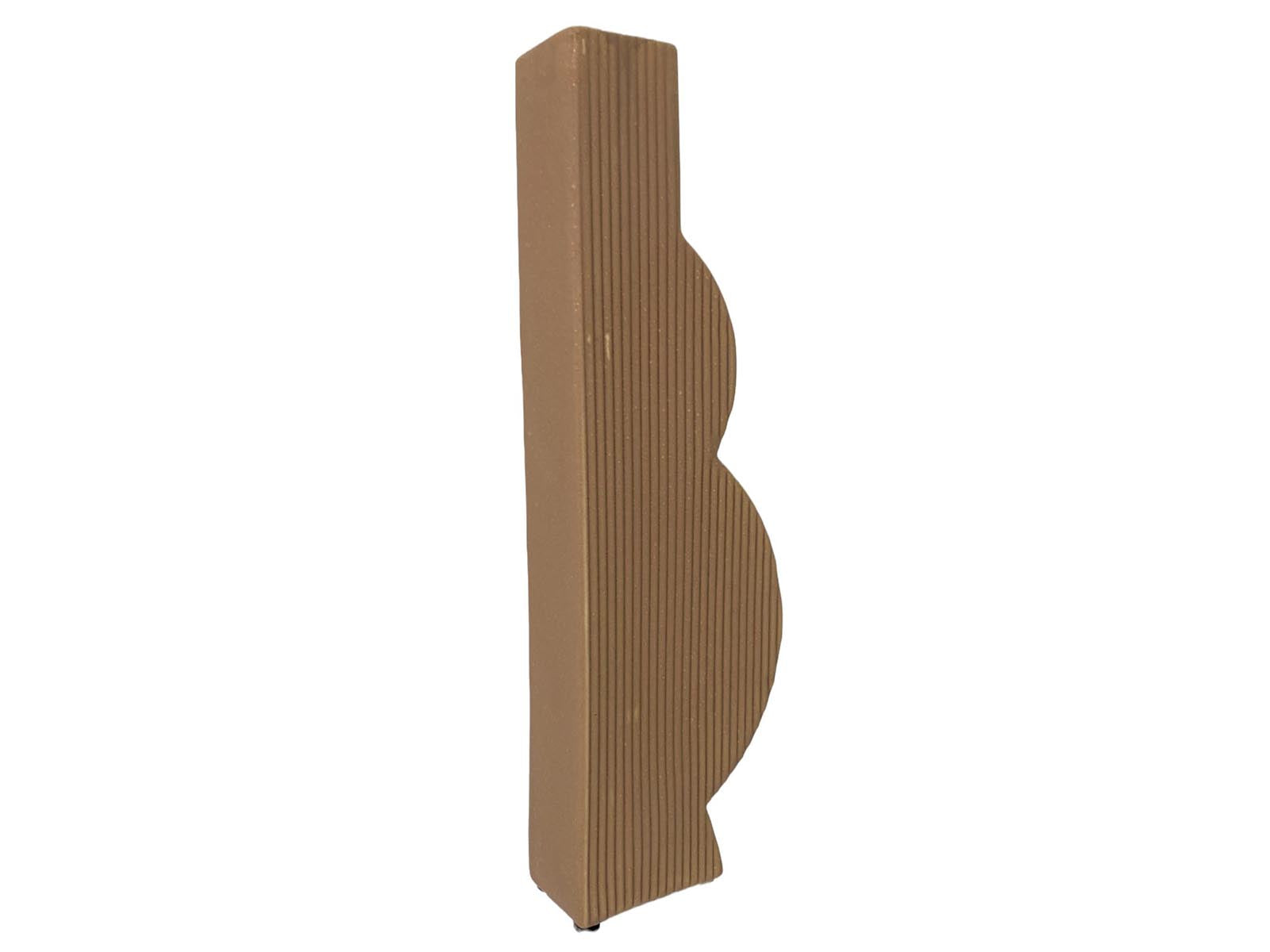 Florero Ceramica 31Cm Café