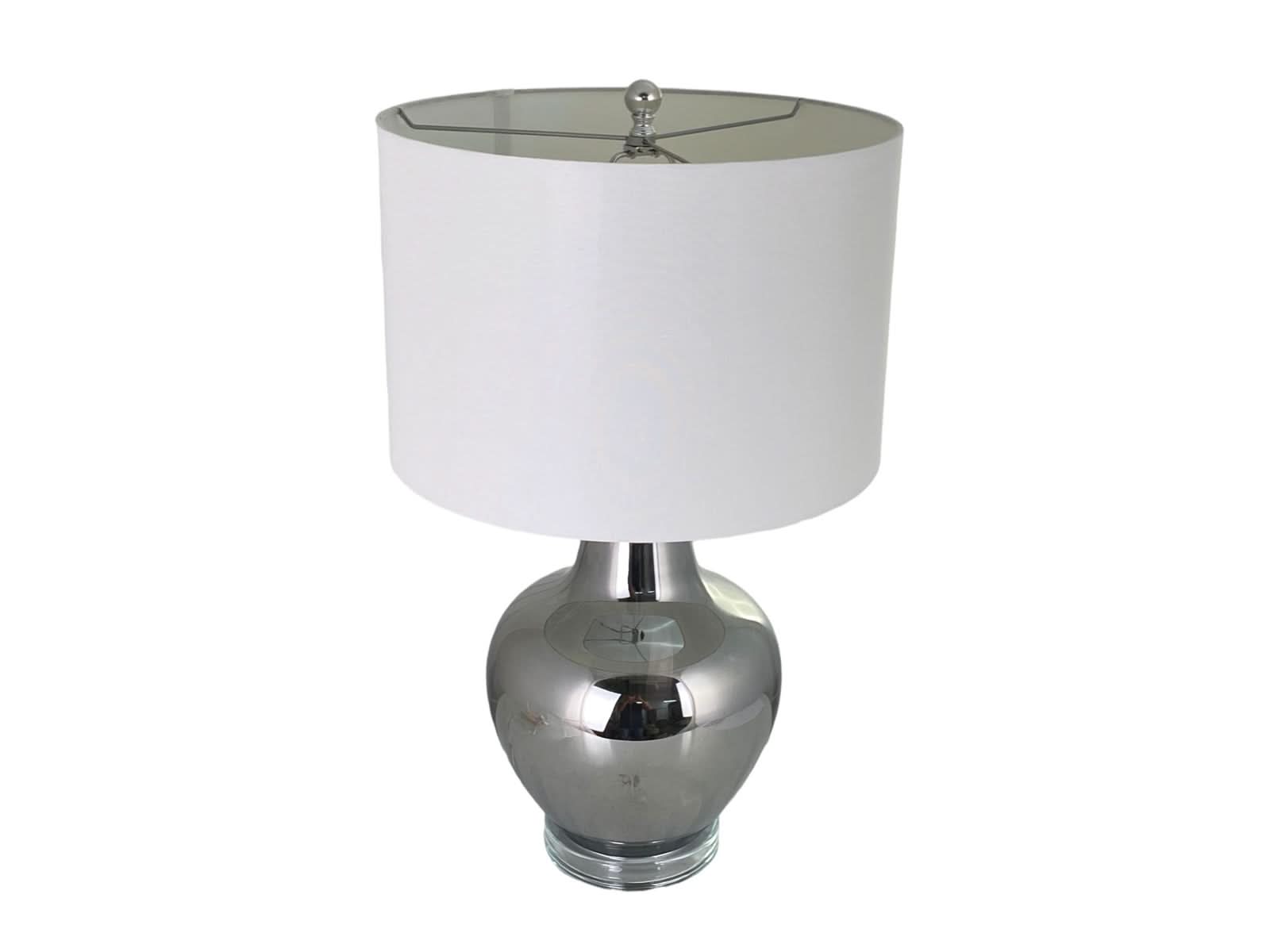 Lampara De Mesa 68X37 Cm Starlight Plata