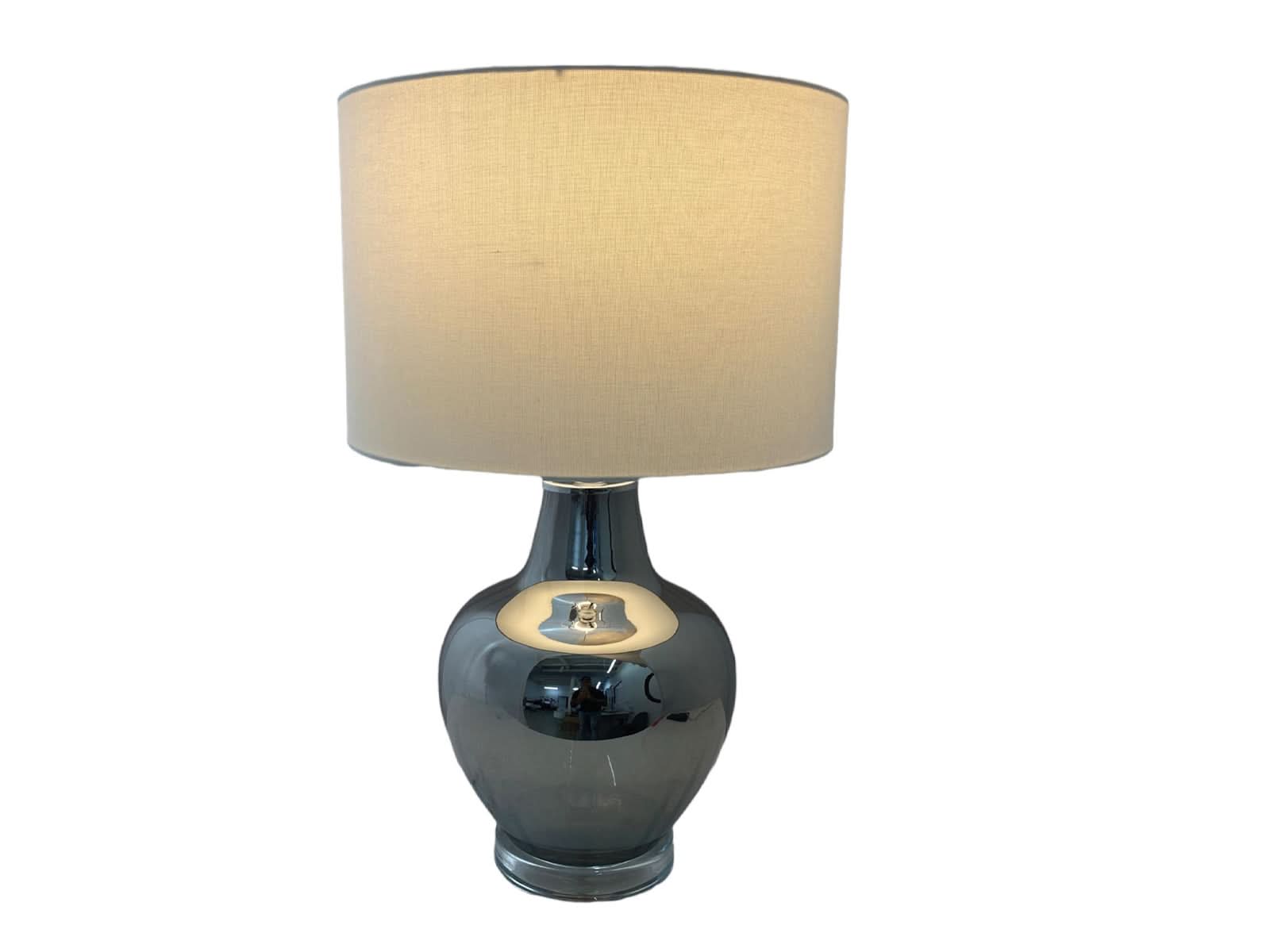 Lampara De Mesa 68X37 Cm Starlight Plata