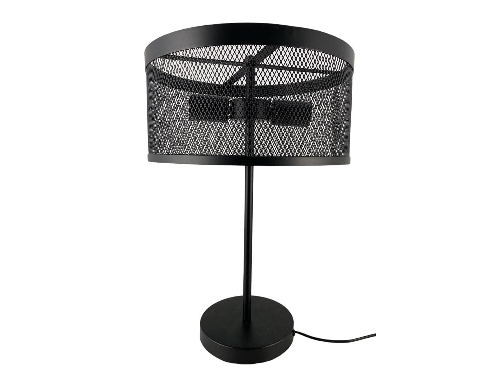 Lampara De Mesa 49X34 Cm Chestnut Negra