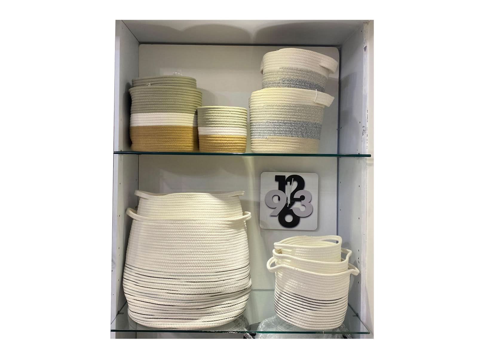 Set x3 Cestos Decorativos