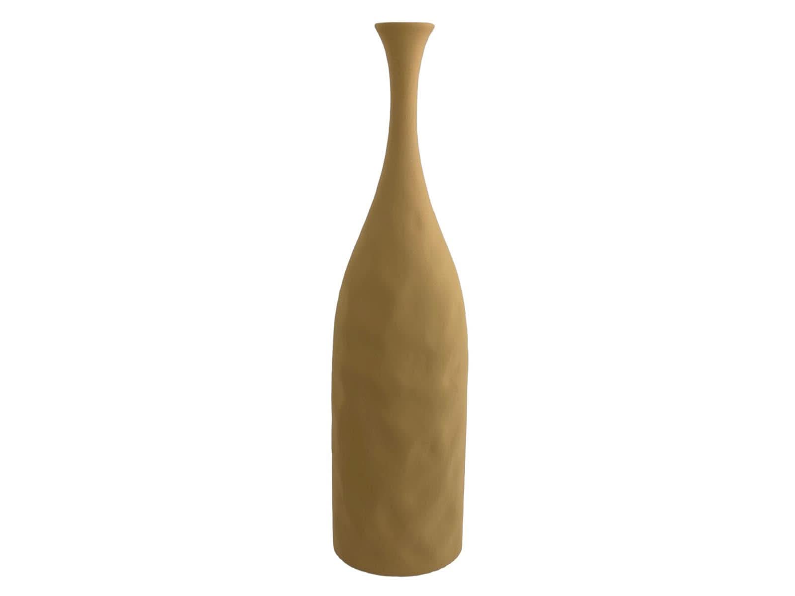 Florero Ceramica 45Cm Beige