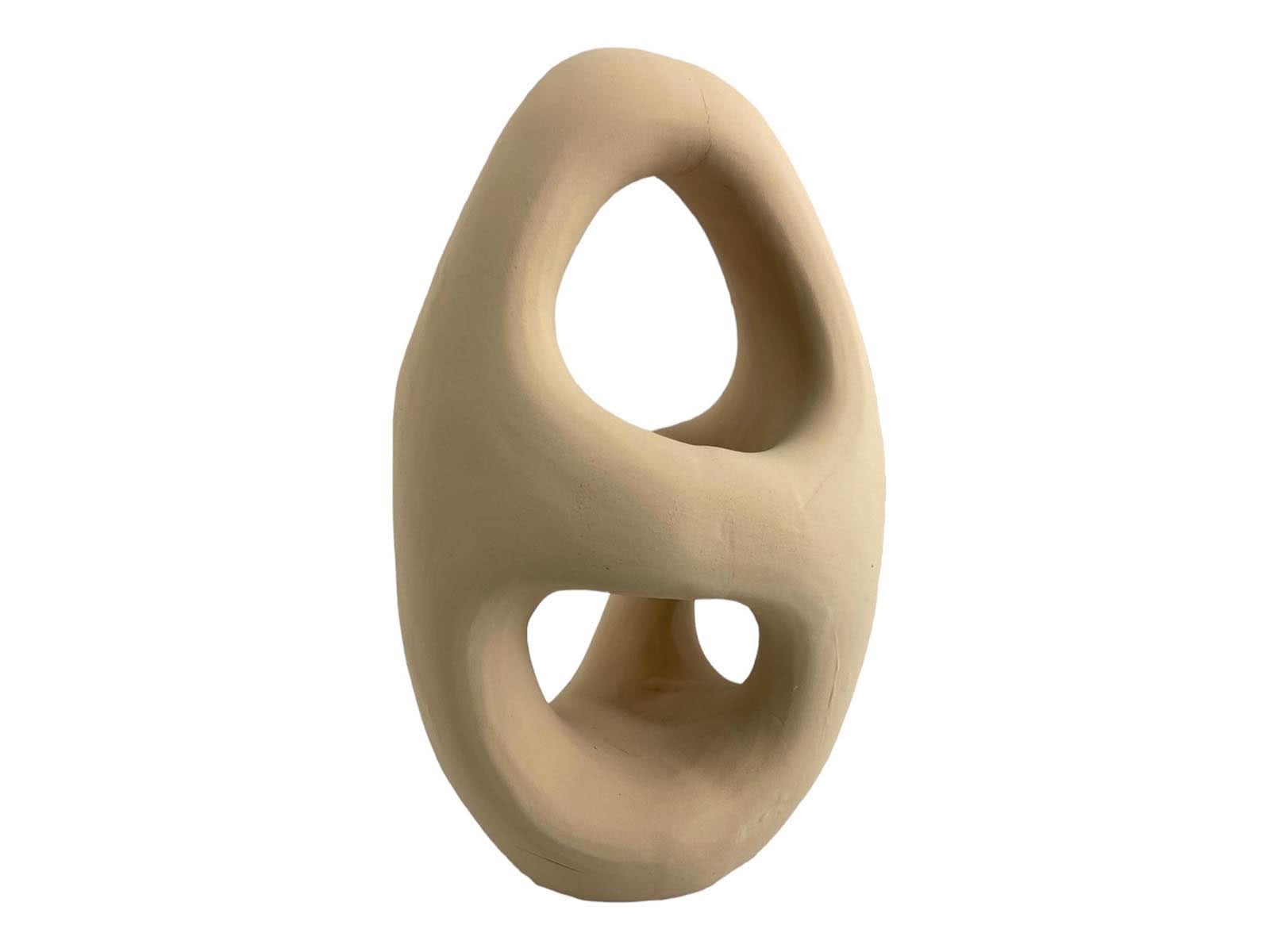 Figura Ceramica 24Cm Beige