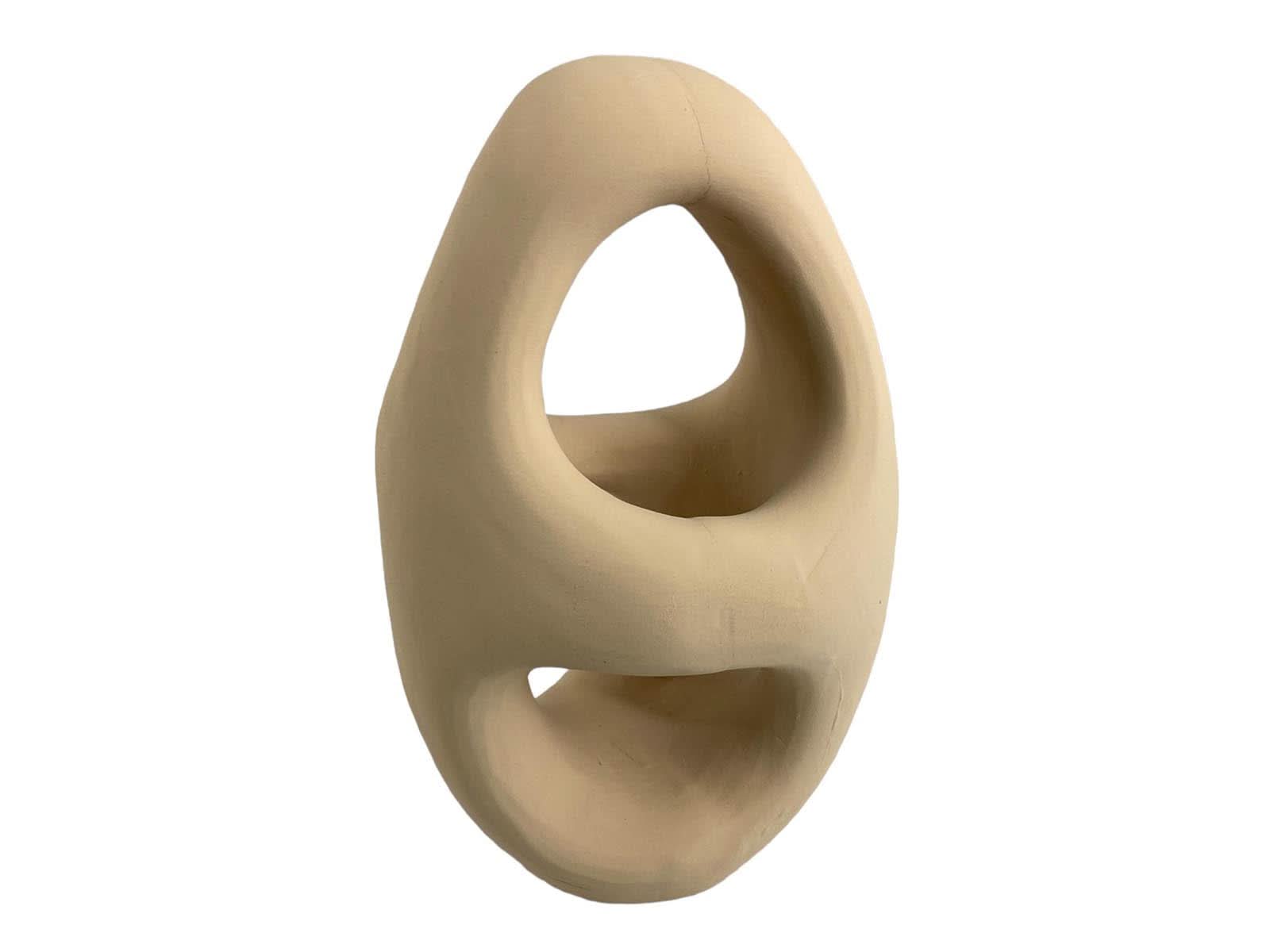 Figura Ceramica 24Cm Beige