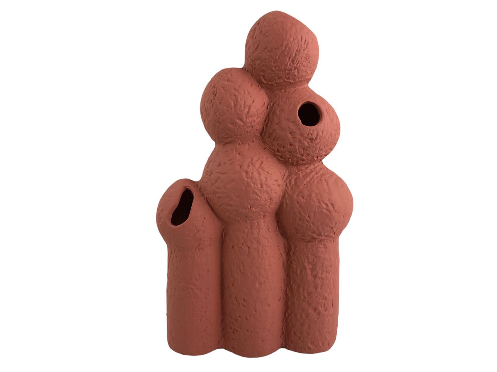 Figura Ceramica 35Cm Rosa