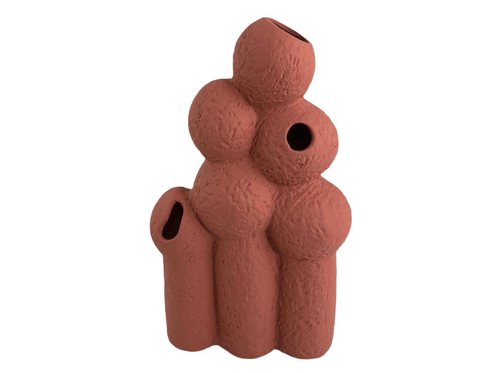 Figura Ceramica 35Cm Rosa