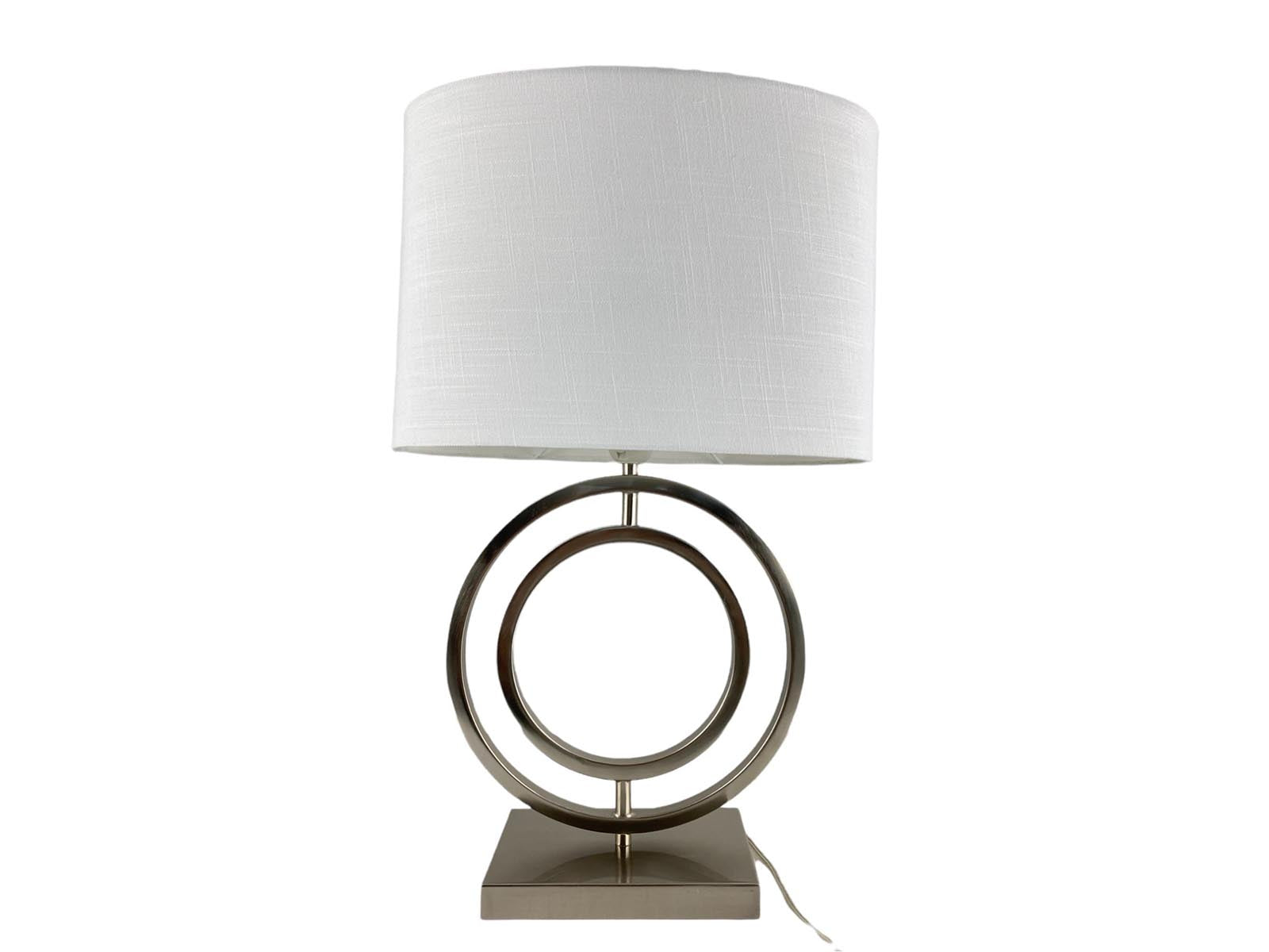 Lampara De Mesa Prestige Plata