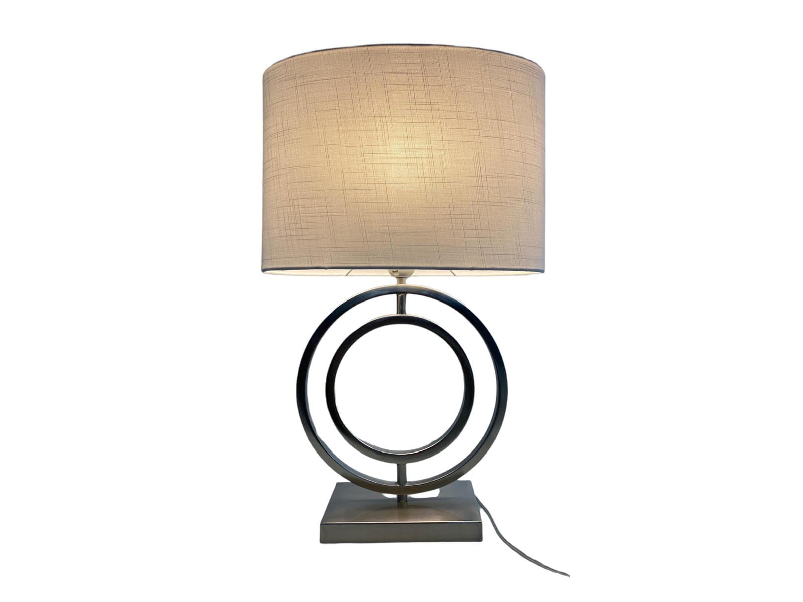 Lampara De Mesa Prestige Plata