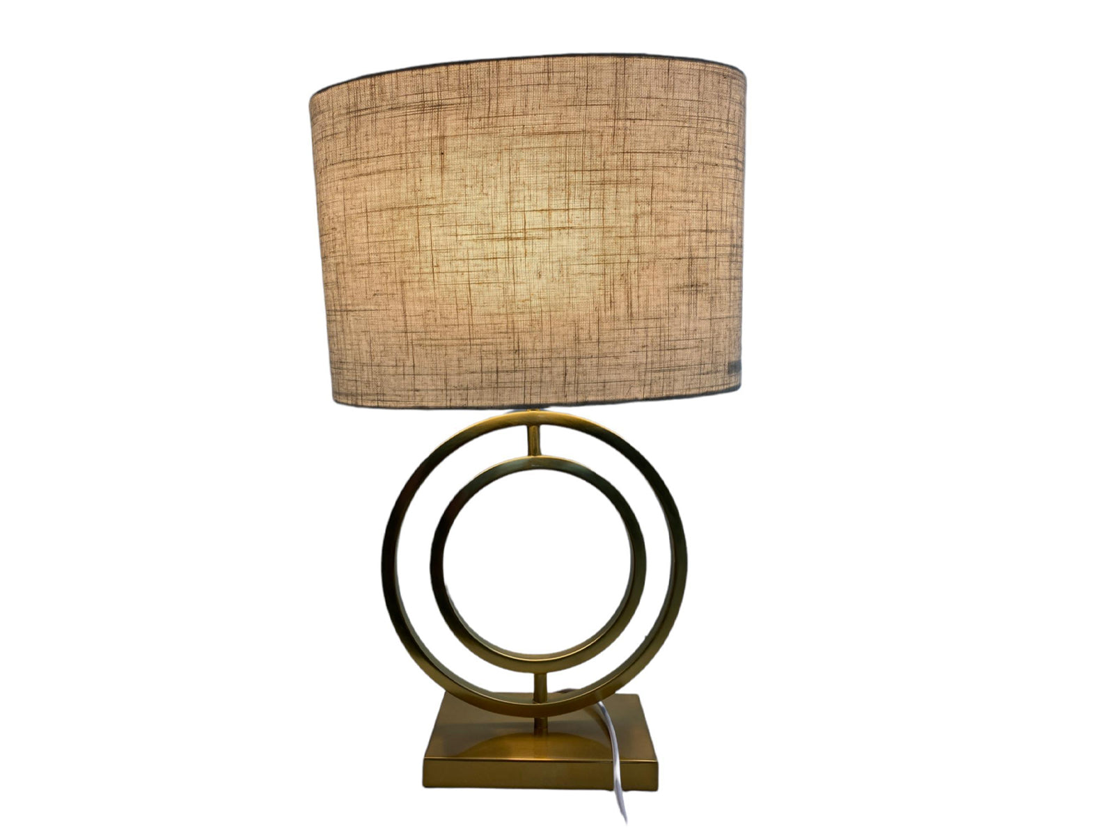 Lampara De Mesa Prestige Dorada