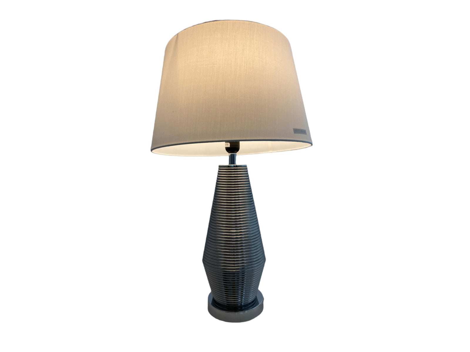 Lampara De Mesa Prestige Plata
