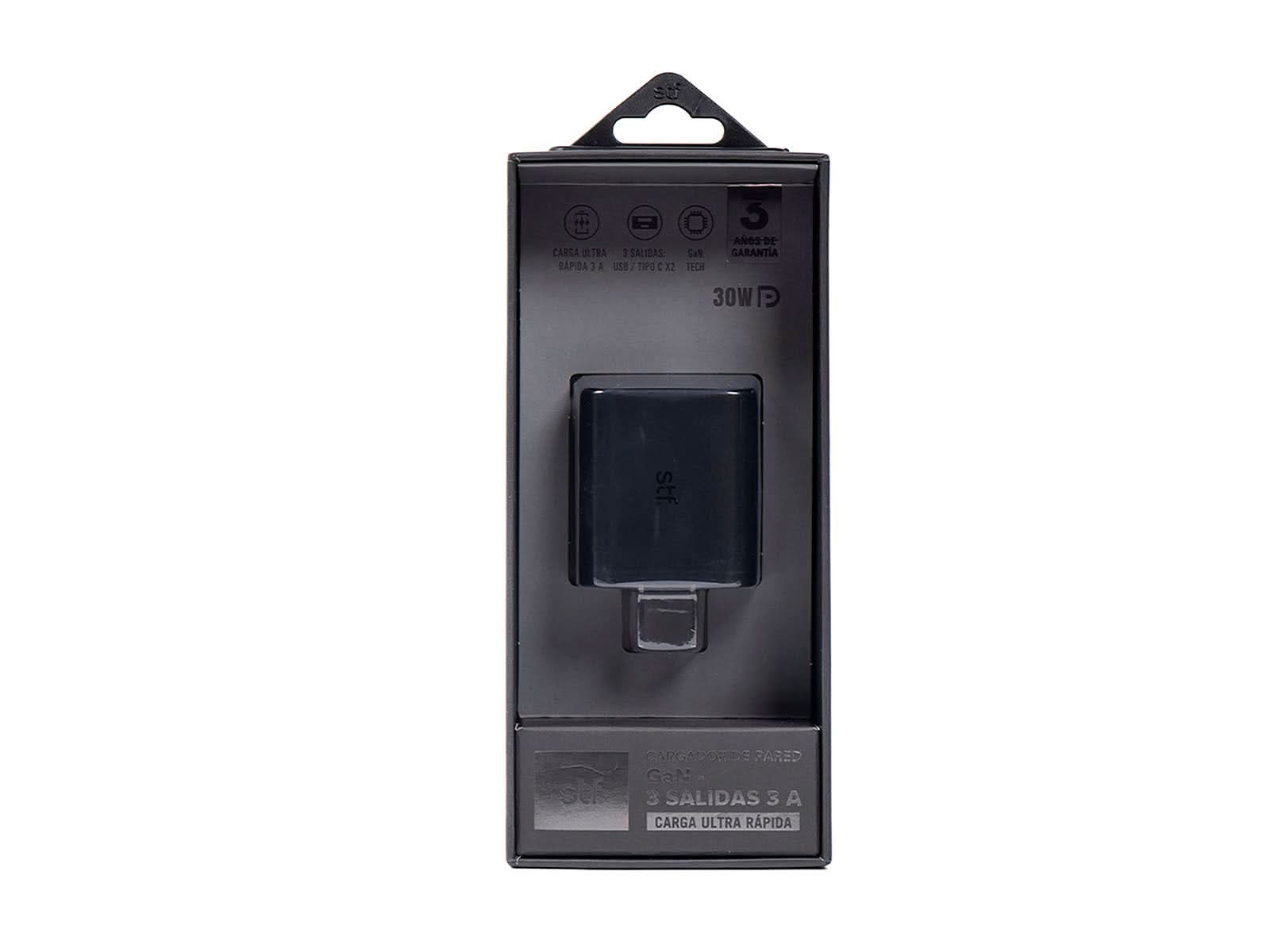 Cargador de Pared 3 Salidas STF
