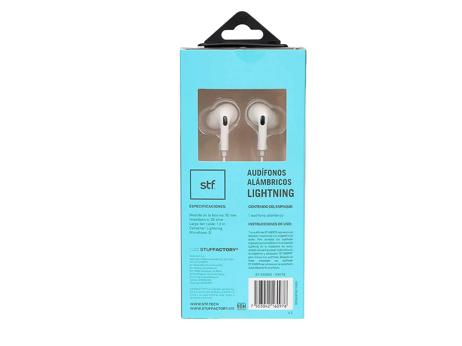 Audifonos In-Ear Alambrico Lightning STF