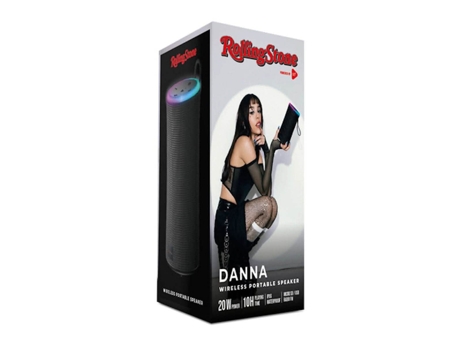 Parlante con Luz Led 20W Rolling Stone