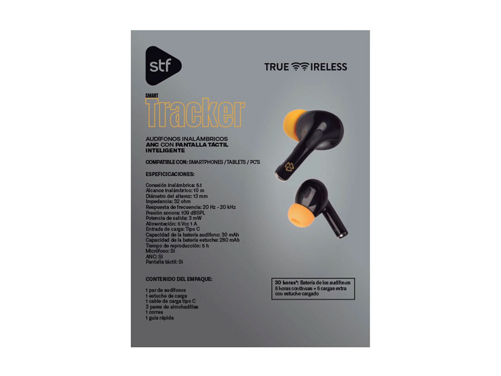 Audifonos Inalambricos Tracker STF